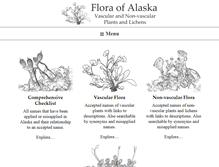 Tablet Screenshot of floraofalaska.org